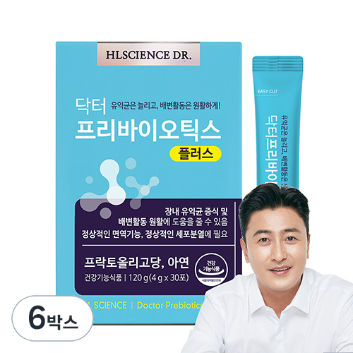 <b>에이치엘사이언스</b> 닥터프리바이오틱스 플러스 유산균 30p