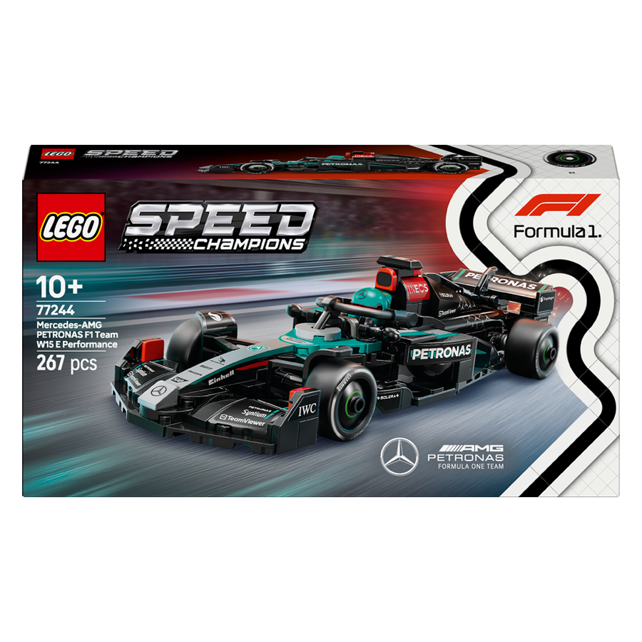 레고 스피드 챔피언 77244 메르세데스 AMG F1 W15 레이스 카