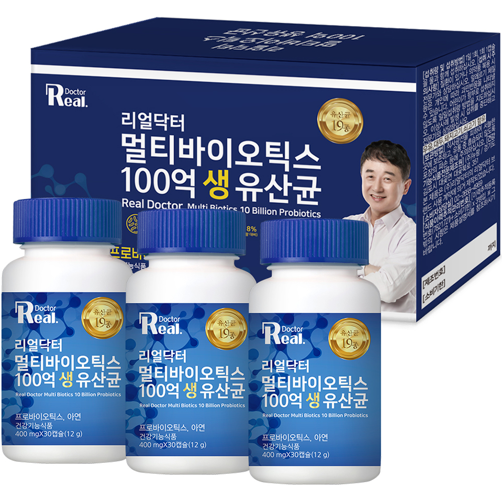 <b>리얼닥터</b> 멀티바이오틱스 100억 생유산균 12g
