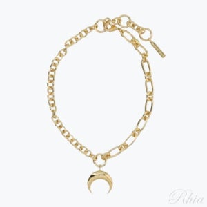 마린세르 골드 플레이티드 문 체인 목걸이 24AUJW011ARMET0003 MT51 UJW011ARMET0003 138227145