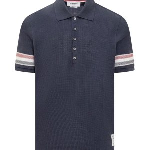 톰브라운 폴로 티셔츠 MJP169AJ0046415 Blue MJP169A J0046 415