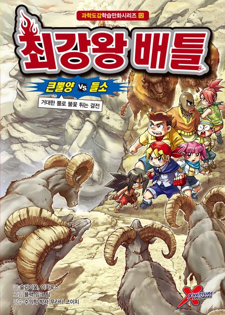 최강왕 배틀. 12, 큰뿔양 vs 들소