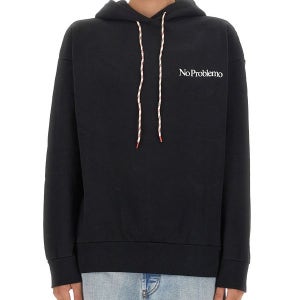 [에리즈] (MAN) 23FW SWEATSHIRT WITH LOGO FUAR20017_BLK