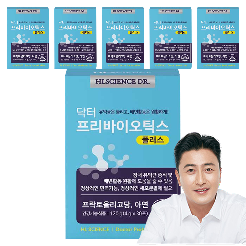 <b>에이치엘사이언스</b> 닥터프리바이오틱스 플러스 유산균 30p