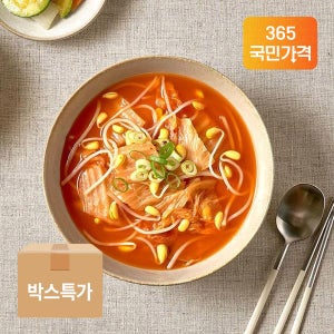[2%적립금] 더반찬 콩나물김치국 550g x 18개(1박스)