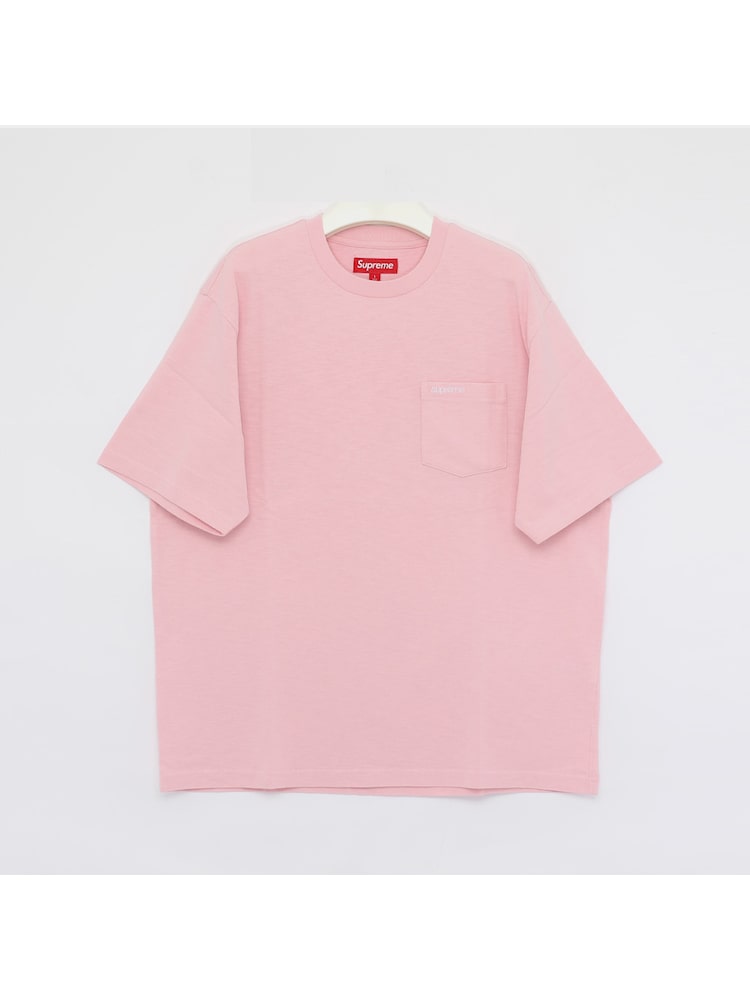 슈프림 포켓로고 숏슬리브 포켓 반팔 남성 티셔츠 LT SS25KN4