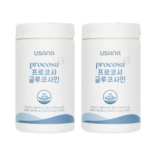 <b>유사나</b> 프로코사 <b>글루코사민</b> 84정 2병 관절건강 연골건강 <b>글루코사민</b>염산염 1500mg
