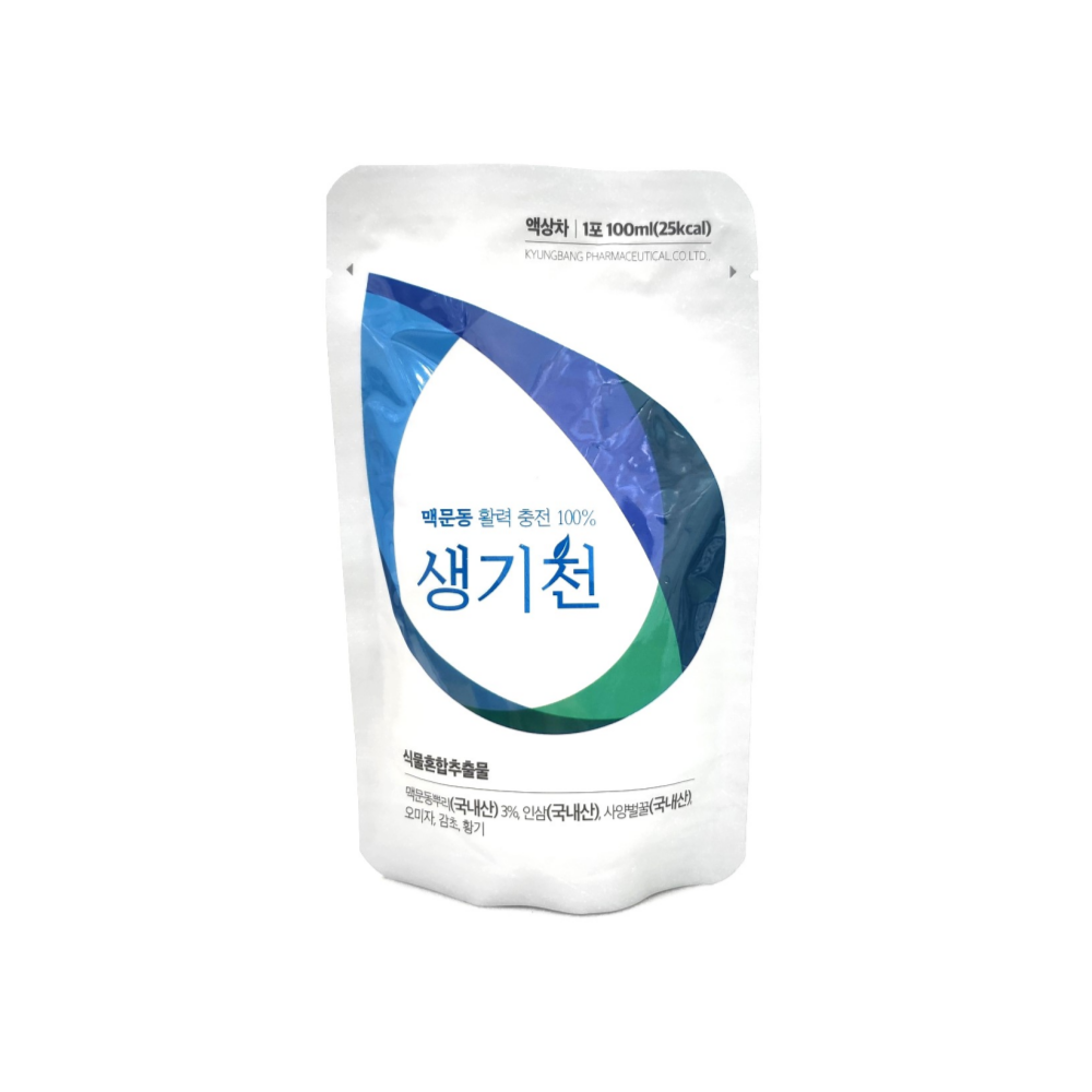 <b>경방신약</b> 생기천 맥문동 <b>활력</b> 충전