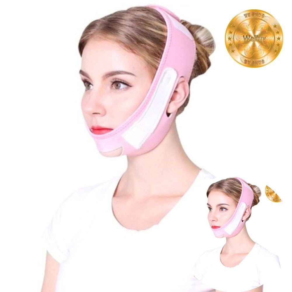 <b>웰럽</b> 얼굴 리프팅밴드 v 브이라인 땡김이 WL-1113