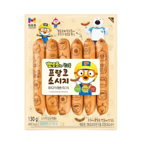목우촌 뽀로로와 친구들 프랑크 소시지 성분 분석