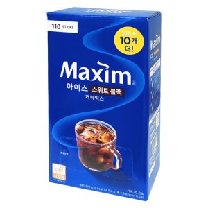 맥심 아이스 스위트 블랙 커피믹스 110T