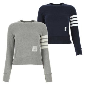 톰브라운 [톰브라운] [명품] 25FW 4바 스트라이프 맨투맨 FJT002A 00535