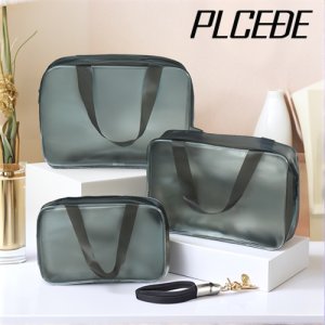 [플씨드] 여행용 멀티 PVC 파우치백 워시백 여행용품제작 여행파우치판촉 세면용품 홍보 선물 영업