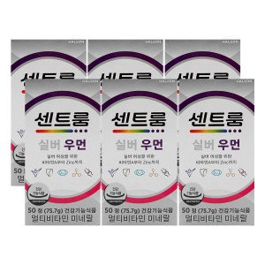 센트룸 센트룸 실버 우먼 멀티비타민 미네랄 1514mg x 50정 x 6박스 /An