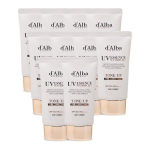 달바 달바 워터풀 톤업 선크림 50ml(SPF50+) 프리미엄 비건 선크림 10개 Se
