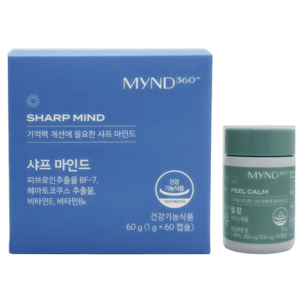 <b>뉴스킨</b> 마인드360 PX 샤프마인드 필캄 <b>긴장</b>완화 기억력개선  1개