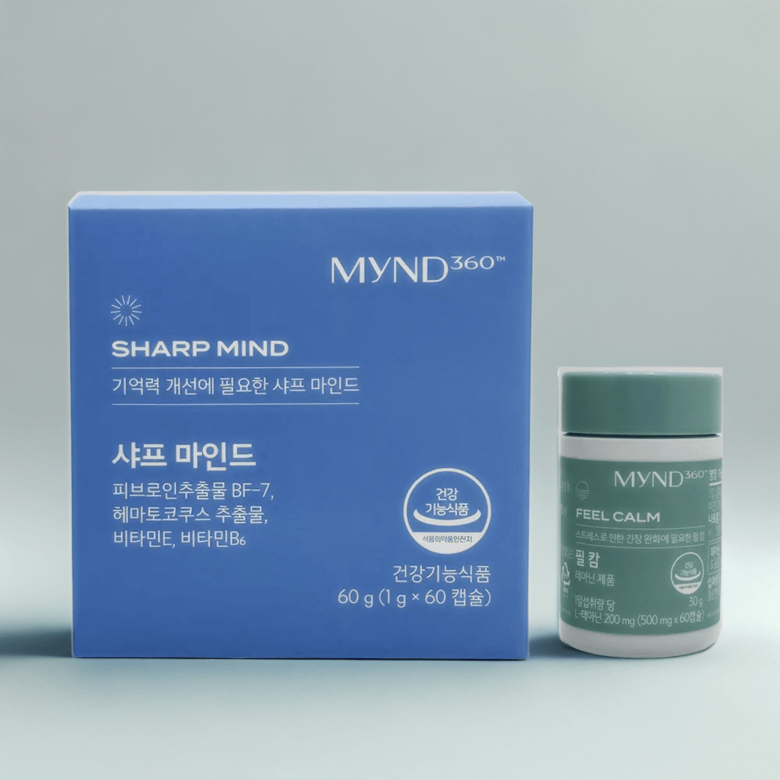 <b>뉴스킨</b> 마인드360 PX 샤프마인드 필캄 <b>긴장</b>완화 기억력개선  1개