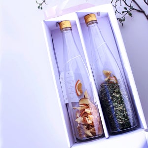 [집들이 선물] 담금주키트 2구 선물세트 개업선물, 담담히-아름답고 맛있게