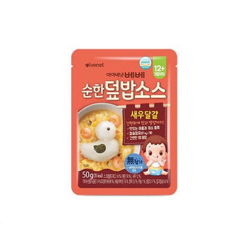 순한 덮밥소스 새우달걀 제품 이미지
