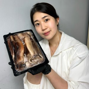 [경북 포항 김지윤] 자연산 통찜오징어 급냉 5-8미 1kg