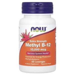 나우푸드 나우푸드 메틸 <b>B12 메틸코발라민 10000 mcg</b> 60 로젠지 정 유통기한 보장