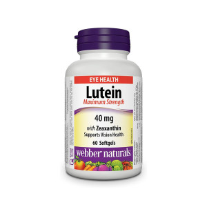 <b>웨버네츄럴</b> 루테인 제아잔틴캡슐 40mg 60소프트젤