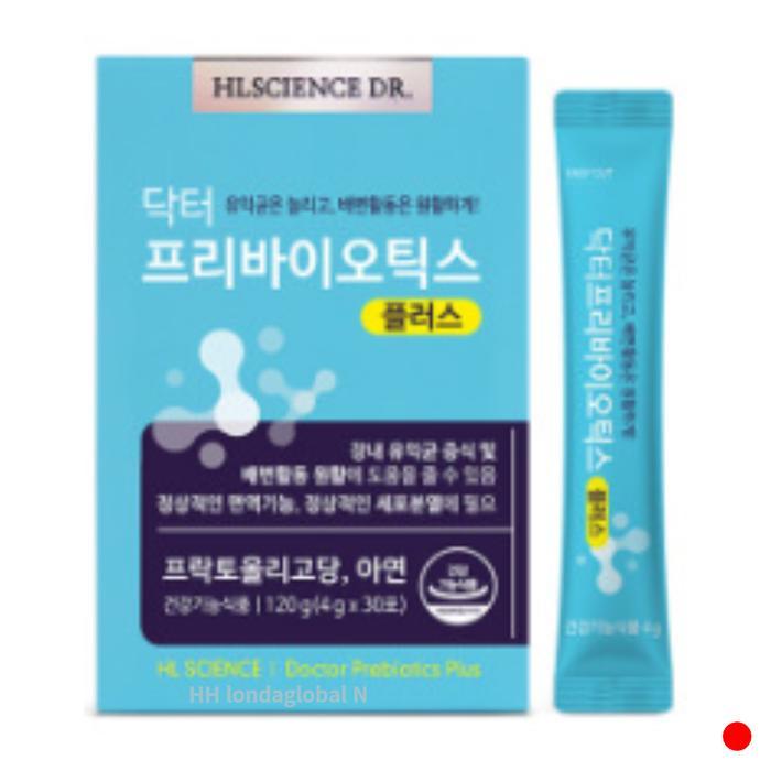 <b>에이치엘사이언스</b> HL사이언스 닥터 프리바이오틱스 플러스 유산균 30포