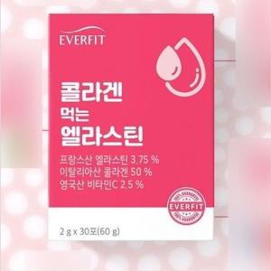 에버핏 XBH3KJ36_47<b>에버핏 콜라겐 먹는 엘라스틴</b> 2g x 30포WB