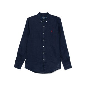 Polo Ralph Lauren(폴로 랄프 로렌) 리넨 셔츠  블루계열  M