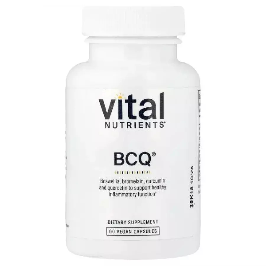 Vital Nutrients, BCQ, 베지 캡슐 60정