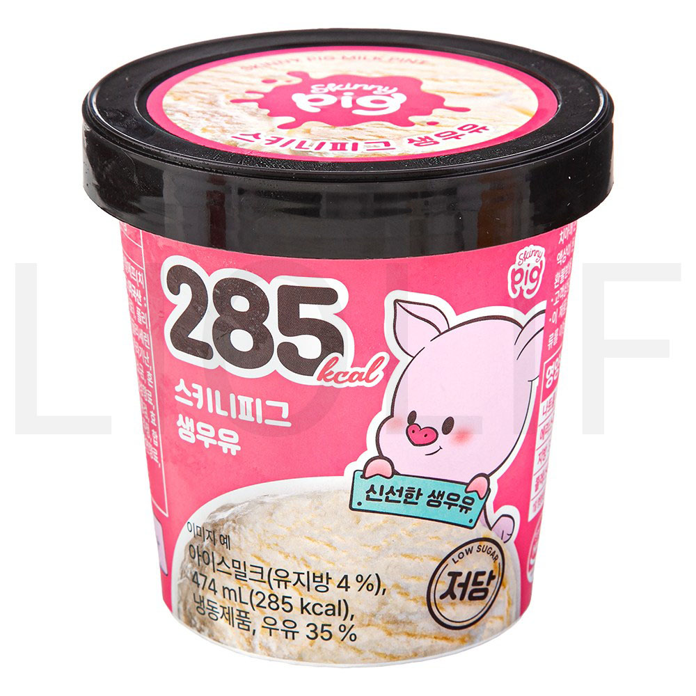 스키니피그 저당 생우유 파인트 성분 분석