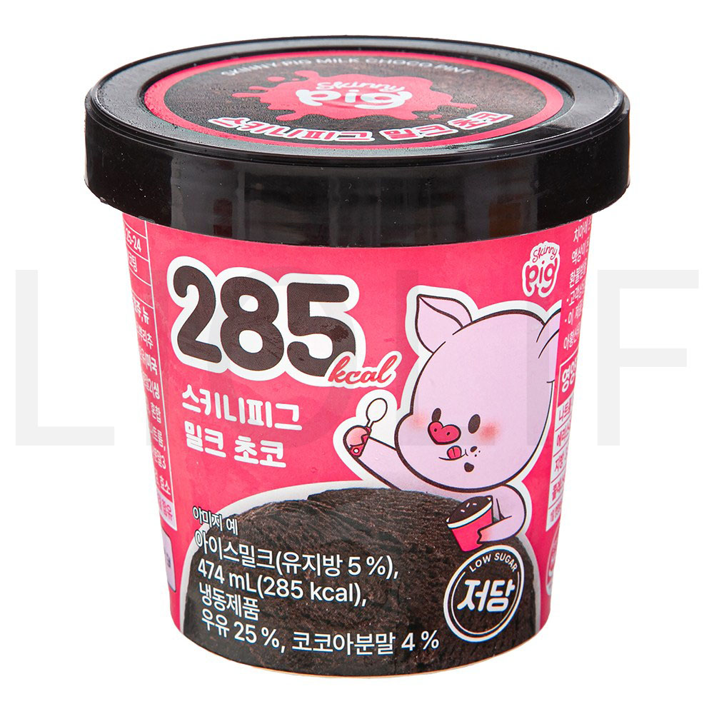 스키니피그 저당 밀크초코 파인트 성분 분석