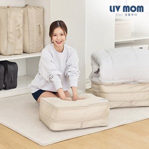 리브맘 (현대Hmall)리브맘 여행용 공간순삭 이불 압축파우치 정리함 MEGA