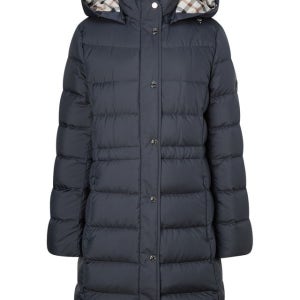 [닥스 골프 여성] 닥스 로고 패치 탈착후드 다운점퍼 WNJU4D705N3