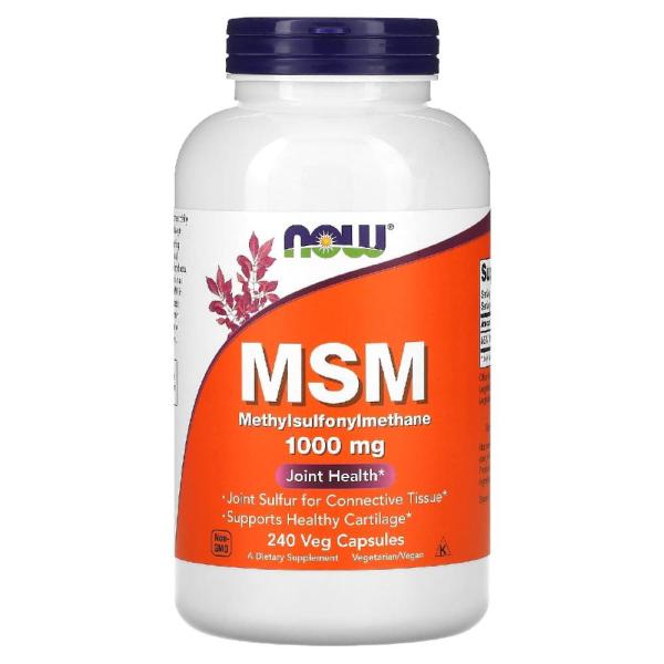 나우푸드 <b>나우푸드 엠에스엠</b> MSM 1000mg 240정 식이유황 MSM식이유황