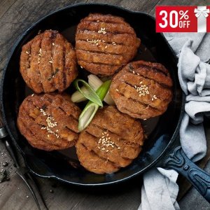 [독립문영천시장] 30%즉시할인 최가상회 수제 떡갈비 12알 (125gx12개 개별포장) 독립문떡갈비