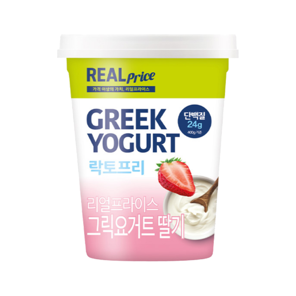 리얼프라이스 그릭요거트 딸기 성분 분석