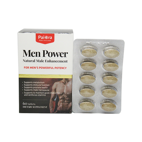 뉴질랜드 파이오라 맨 파워 소팔메토 60정 1개 마카 <b>아르기닌</b>