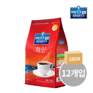 [대량구매] 맥스웰 화인커피 500g x 12개