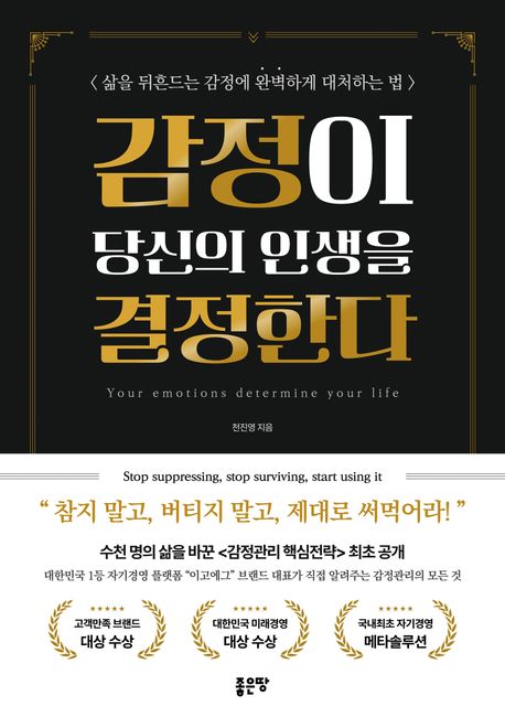 감정이 당신의 인생을 결정한다 삶을 뒤흔드는 감정에 완벽하게 대처하는 법