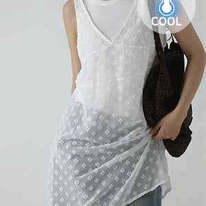 [오늘출발][레이어드/플라워원피스] 레이어드 플라워 나시원피스 (여름원피스,화이트,시스루,바캉스룩,페스티벌룩)