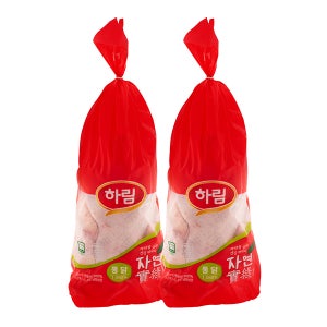 하림 자연실록 생닭 1050g 2봉 냉장