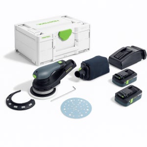 [페스툴] 충전 편심 샌더 ETSC 2 150 4,0 I-Plus