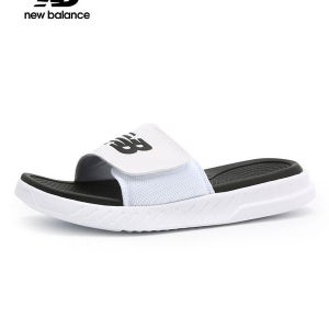 뉴발란스 쿠셔닝 슬라이드 슬리퍼 화이트 (SD1501WT3)
