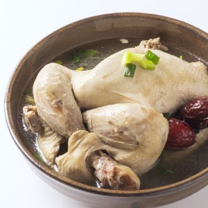 한우사골로 만든 누룽지 삼계탕 1.1kg(1-2인분) 2팩