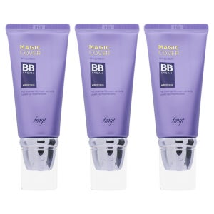 더페이스샵 매직 커버 비비크림 V201 애프리콧베이지 3개