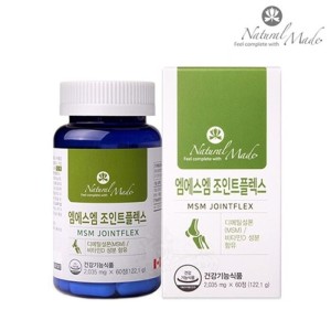 kbho <b>네츄럴메이드 MSM</b> 관절 건강 60정