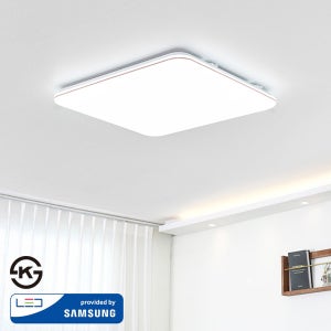 LED 골드라인 거실등 100W (완판) / 정사각 20평대 원룸 안방등 엘이디 작은거실