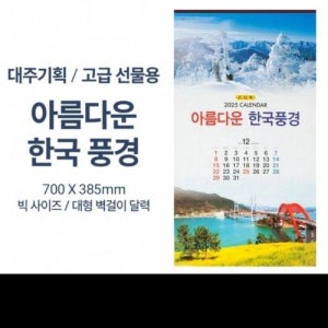 특대형 벽걸이 달력 2025년 미니캘린더