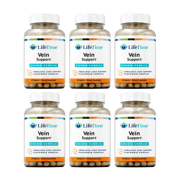 <b>라이프타임</b> 6개 <b>디오스민</b> <b>베인 서포트</b> <b>컴플렉스</b> 500 mg 60 캡슐 Life Time